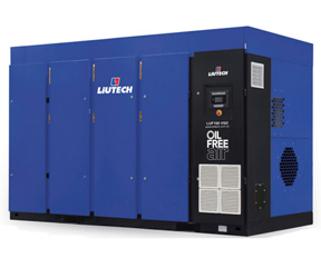 富達(dá)噴水無(wú)油螺桿壓縮機(jī)