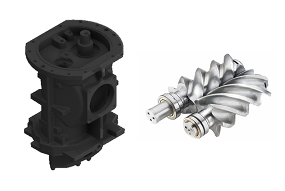 永磁變頻雙螺桿空壓機-特別的雙層油冷電機 永磁變頻雙螺桿空壓機-特別的雙層油冷電機