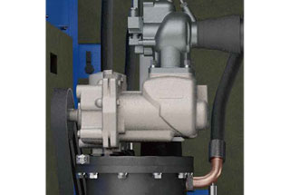 永磁變頻雙螺桿空壓機-電流矢量變頻器且放大一檔 永磁變頻雙螺桿空壓機-模塊化